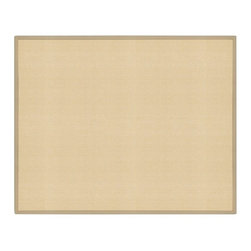Bella Sisal Eggshell Area Rug, 5' x 8' - Area Rugs