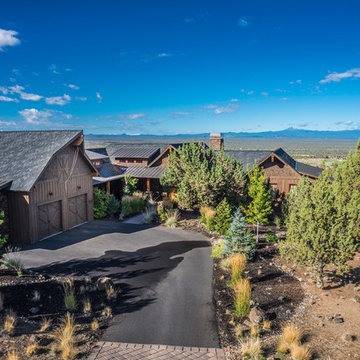 Brasada Ranch home design single story with media room over garage