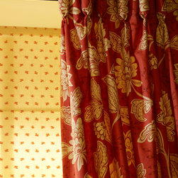 iLiv Charlton Red Earth Curtains from Aspire Curtains & Blinds - Curtains