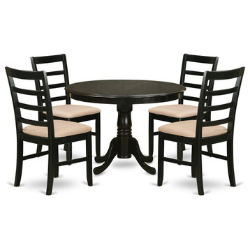 5 Pc Small Kitchen Table Set -Dining Table And 4 Kitchen Chairs