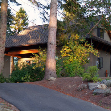 An in-fill home that looks like its always been there