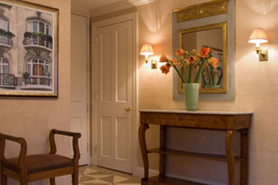Inspiration for an eclectic entryway remodel in New York