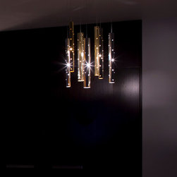 ilanel - Rain Light Drops. (7 drops) - Kitchen Island Lighting