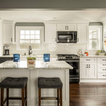 Kitchen layouts sink /window positions