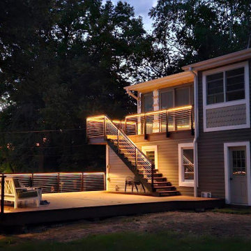 Custom Design, Deck and Handrails