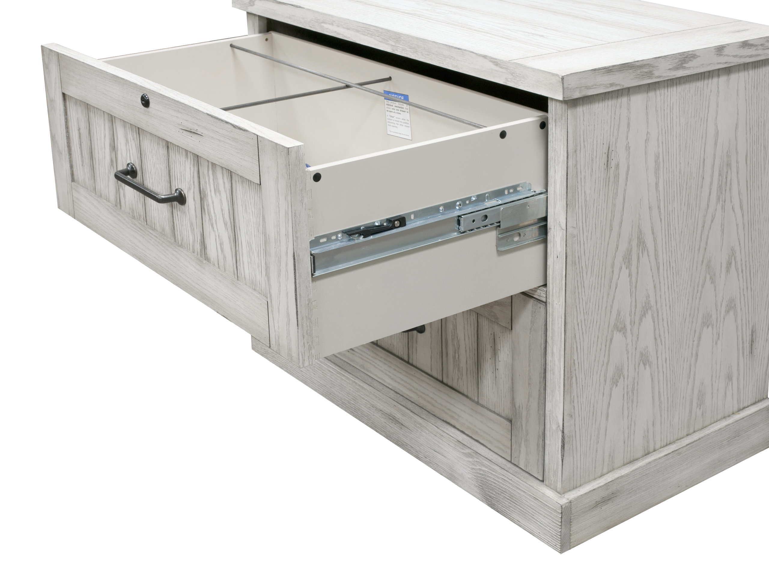 Lateral File With Locking Legal/Letter File Drawer, Fully Assembled ...