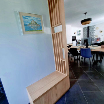 Claustra entrée sur mesure
