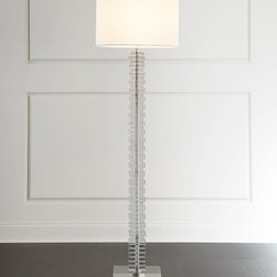 Stacked Lucite Floor Lamp - Products