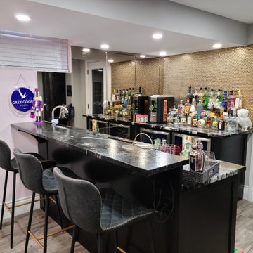 Miami style Basement getaway