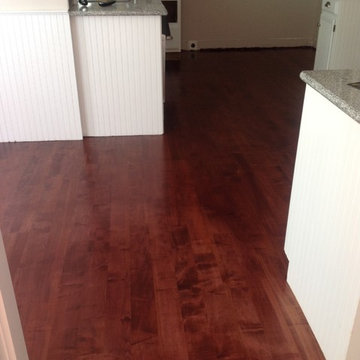 Maple Stained Blood Red