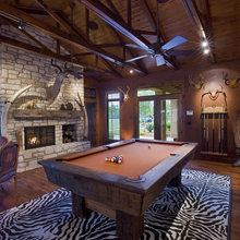 Taxidermy game room