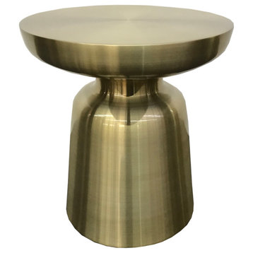 Modrest Peter Glam Gold End Table