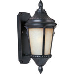 Maxim Lighting - Maxim Odessa Cast 1-Light Outdoor Wall Lantern Espresso - 3013LTES - Odessa Cast is a traditional, early American style, energy saving collection from Maxim Lighting Interior in Espresso finish with Latte glass.