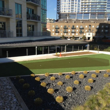 Gables Park Towers: Green Roof with Synthetic Turf