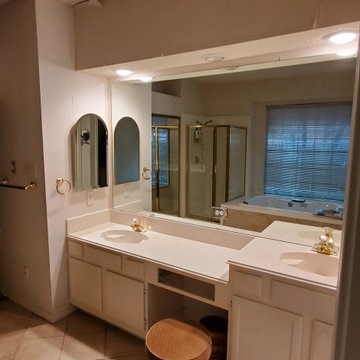 Bennett Master Bathroom Remodel-Before