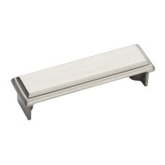 Cup Pull, 3" CTC, Satin Nickel