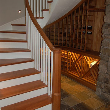 Straight to Radius Stair
