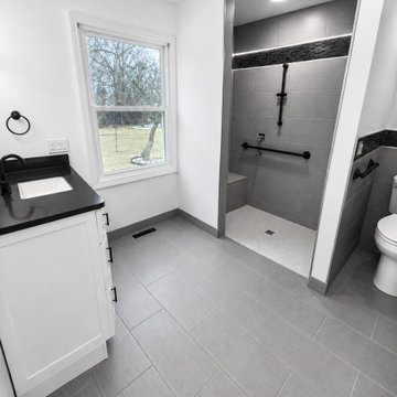 Tecumseh - Modern Aging-in-Place Master Bathroom Renovation
