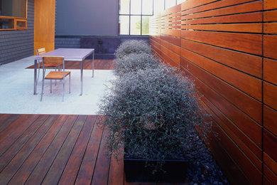 Inspiration for a modern patio in San Francisco.