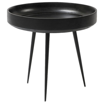 Small Bowl Table, Black