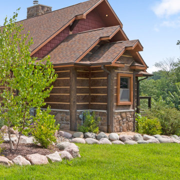 Concrete Log Siding Homes