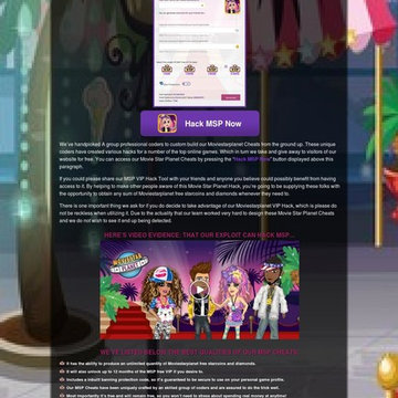 Moviestar Planet Hack Tool