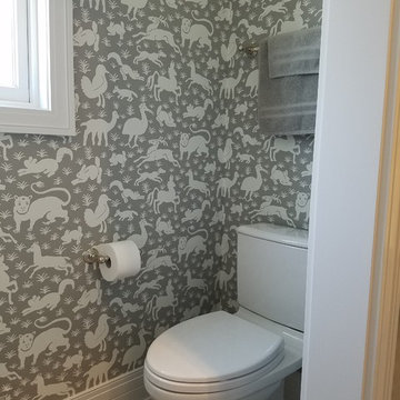Wallpaper Install: Nairobi Animal Guest Bath
