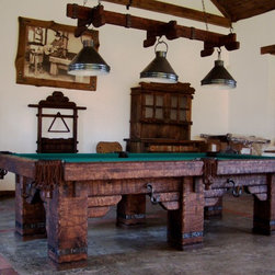 Rustic Wilderness Billiard Pool Tables - Game Tables
