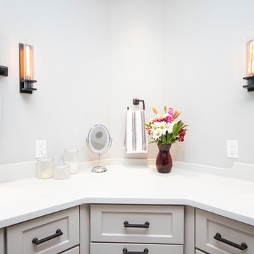 Rustic Elegance Master Bathroom Suite
