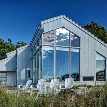 Contemporary Home on a Lake Michigan Critical Dune