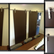 bathroom barn door