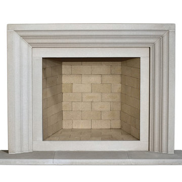Ellie DeVinci Cast Stone-Quick Ship Mantels