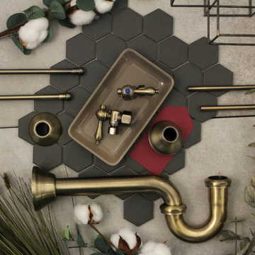 Traditional Plumbing Sink Trim Kit