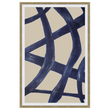 Clarity 2 Abstract Ink Print Wall D�cor