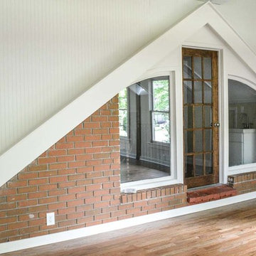4 Season sunroom addition with cathedral ceilings