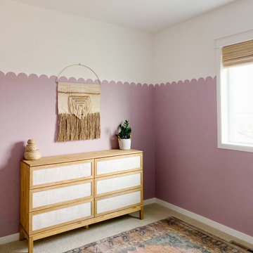 Scalloped Painted Wall