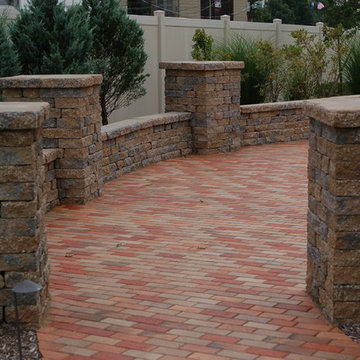 Clay Brick Courtyard