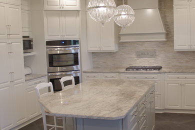 Inspiration for a transitional kitchen remodel in Other