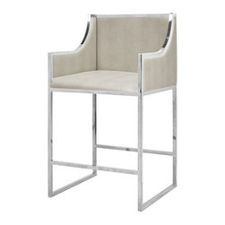 Worlds Away - Worlds Away Hazel Counter Stool - Bar Stools And Counter Stools