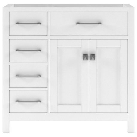Caroline Parkway 36" Single Cabinet, White