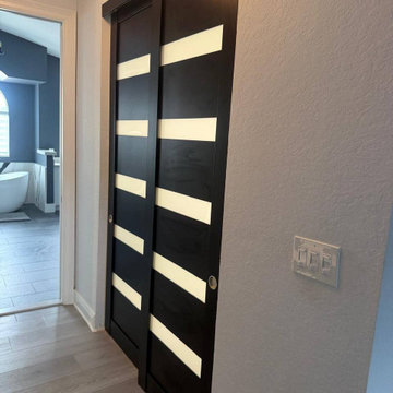 Space-Saving Interior Closet Bypass Doors | Model 4113 | California Installation
