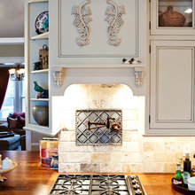 Tile backsplash