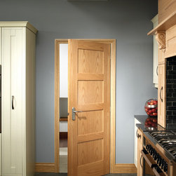 Shaker Oak 4 Panel Internal Door - Internal Doors