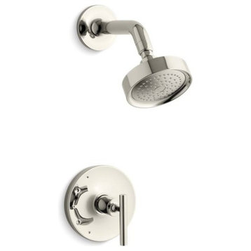 Kohler Purist Shower Valve Trim & 2.5 GPM Showerhead, Vibrant Polished Nickel