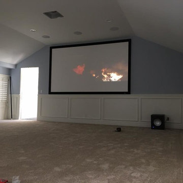 Calabasas Basic 5.1 Theater Pure white 16.9 screen