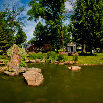 Pond in Asian Garden