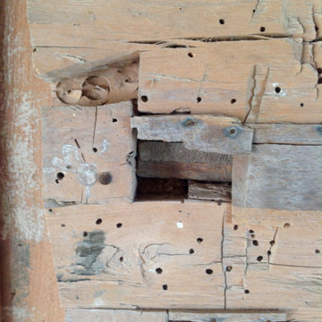 Hill Country Dog Trot Log Home