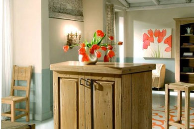 Solid Oak Bar, Made in Italy