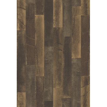 Antique Floorboards Brown Wood Wallpaper Bolt