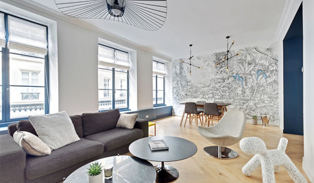 Houzz Tour: A Tired Flat Gets a Luxe Living Room and Master Suite